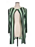 Travelers by Chico's 100% Polyester Stripes Green Blazer Size XL (3) - photo 1