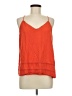 Ann Taylor LOFT Orange Sleeveless Blouse Size M - photo 1