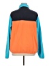 Lands' End 100% Polyester Color Block Orange Sweatshirt Size XL - photo 2