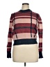 Ella Moss Plaid Burgundy Pullover Sweater Size XL - photo 1