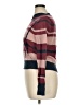 Ella Moss Plaid Burgundy Pullover Sweater Size XL - photo 5