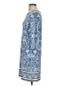 Max Studio Paisley Blue Casual Dress Size XS - photo 5