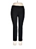 White House Black Market Solid Black Active Pants Size 6 - photo 1