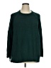 Old Navy 100% Cotton Solid Green Pullover Sweater Size XL - photo 1