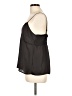 One World 100% Polyester Solid Black Sleeveless Blouse Size L - photo 5