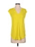 CAbi Yellow Short Sleeve Top Size XS - photo 1