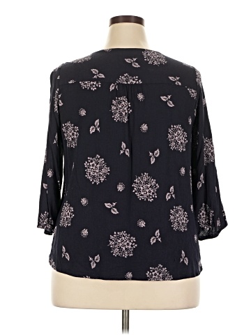 Skies Are Blue 3/4 Sleeve Blouse (view 2)