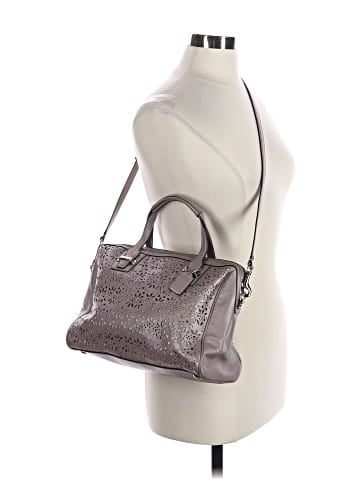 Coach Leather Satchel (view 2)