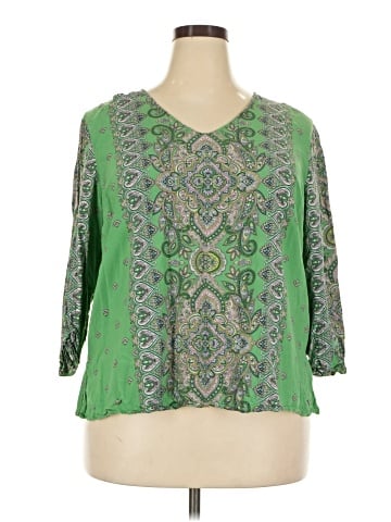J.Jill 3/4 Sleeve Blouse (view 1)