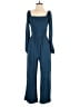 Grace Karin Solid Blue Jumpsuit Size S - photo 1