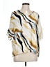 Papillon Gold Short Sleeve Blouse Size L - photo 1