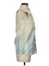 Madewell 100% Cotton Ivory Sleeveless Button-Down Shirt Size XS - photo 4