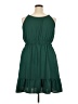 Gilli Solid Green Casual Dress Size 2X - photo 2