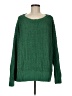 American Eagle Outfitters 100% Polyester Solid Green Pullover Sweater Size M - photo 1