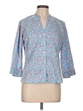 Lands' End 3/4 Sleeve Button Down Shirt