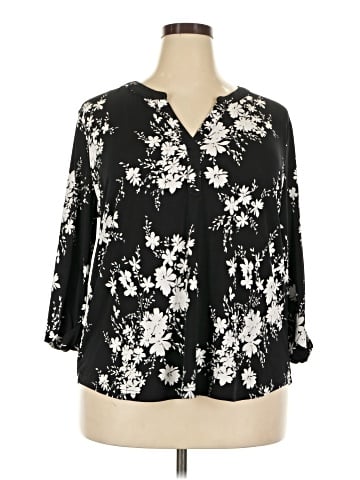 Papermoon 3/4 Sleeve Blouse (view 1)