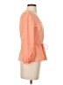 J.Crew Orange 3/4 Sleeve Blouse Size 2 (petite) - photo 4
