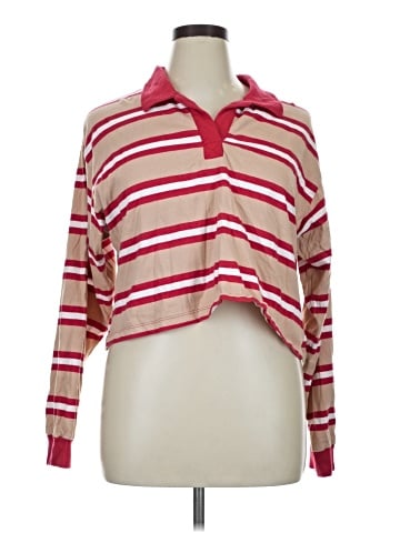 No Boundaries Long Sleeve Polo (view 1)