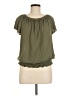 Style&Co Green Short Sleeve Top Size M - photo 1