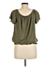 Style&Co Green Short Sleeve Top Size M - photo 2