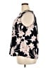 Papermoon Floral Black Sleeveless Blouse Size 2X - photo 5