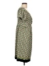 M.S.S.P. Print Green Cocktail Dress Size L - photo 4