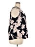 Papermoon Floral Black Sleeveless Blouse Size 2X - photo 4