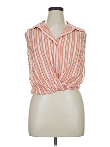 Kut from the Kloth Sleeveless Button-Down Shirt (view 1)