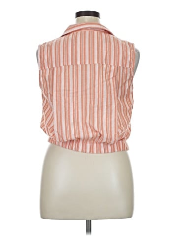 Kut from the Kloth Sleeveless Button-Down Shirt (view 2)