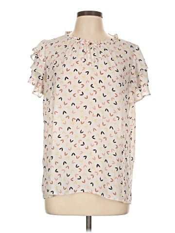 Liz Claiborne Short Sleeve Blouse (view 1)
