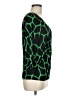 MICHAEL Michael Kors 100% Rayon Green 3/4 Sleeve Top Size M - photo 4
