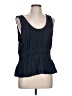 Lands' End Blue Sleeveless Blouse Size L - photo 1