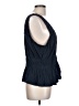 Lands' End Blue Sleeveless Blouse Size L - photo 4