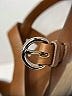 Prada 100% Leather Brown Wedges Size EU 40 - photo 5