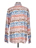 J. McLaughlin Blue Long Sleeve Button-Down Shirt Size L - photo 2