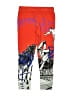 Dsquared2 100% Cotton Graphic Red Sweatpants Size 8 - photo 2