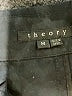 Theory 100% Cotton Black Coat Size M - photo 3