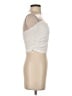 Unbranded 100% Polyester Ivory Sleeveless Top Size XS - photo 4