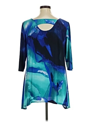 Peck & Peck Short Sleeve Blouse (view 2)