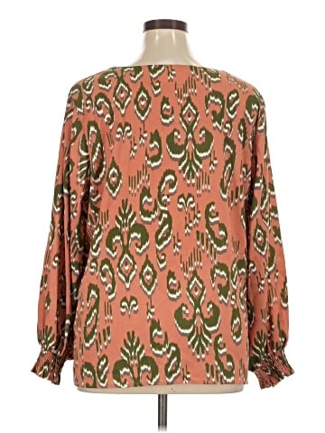 Belle By Kim Gravel 3/4 Sleeve Blouse (view 2)