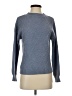 CATHERINE Catherine Malandrino Chevron-herringbone Blue Pullover Sweater Size S - photo 1
