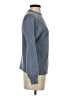 CATHERINE Catherine Malandrino Chevron-herringbone Blue Pullover Sweater Size S - photo 4