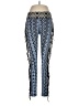 Zumba Wear Chevron-herringbone Blue Jeans Size M - photo 1