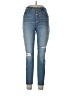 Lucky Brand Solid Blue Jeans Size 12 - photo 1