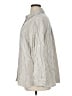 Max Studio Stripes Tan Ivory Long Sleeve Blouse Size XL (estimated) - photo 5