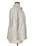 Max Studio Stripes Tan Ivory Long Sleeve Blouse Size XL (estimated) - photo 4