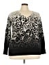 Lane Bryant Animal Print Gray Pullover Sweater Size 22 - 24 Plus - photo 1