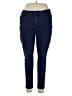 Talbots Outlet Solid Blue Jeans Size 16 - photo 1