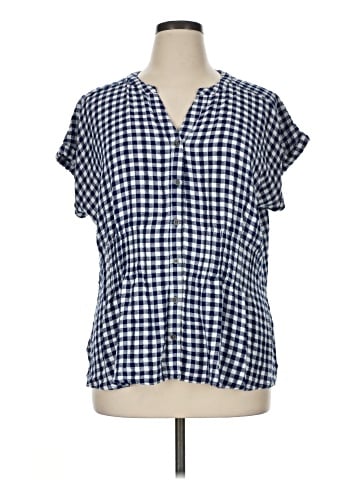 Maurices Short Sleeve Blouse (view 1)