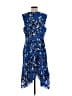 CAbi 100% Polyester Blue Cocktail Dress Size M - photo 2